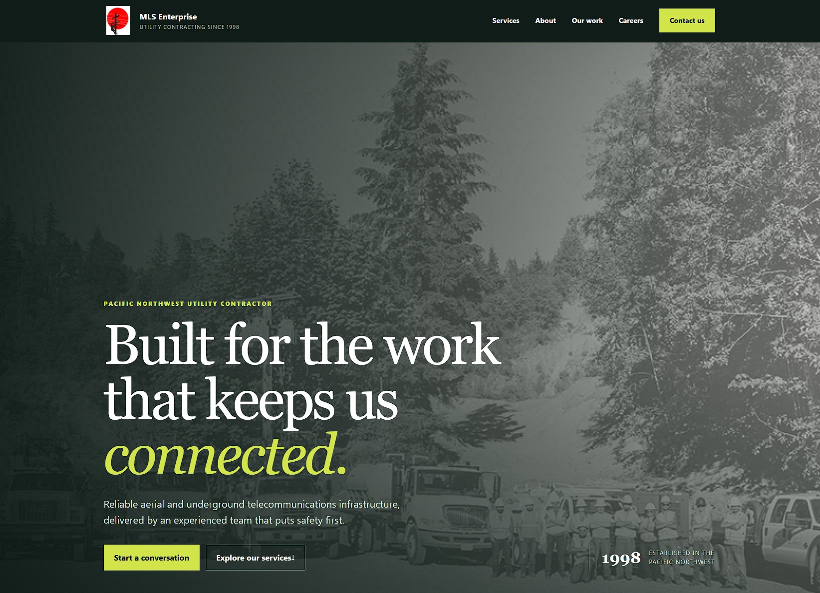 MLS Enterprise Inc. Website
