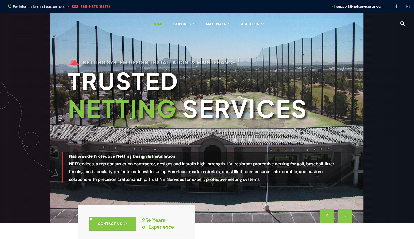 Net Services Us Website